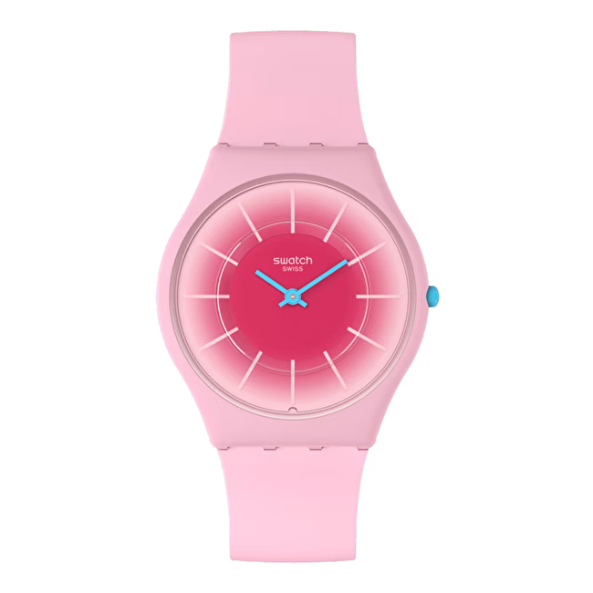 Swatch Radiantly Pink SS08P110 Kol Saati Konyal Saat